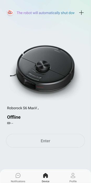 Прахосмукачка робот Roborock s6 maxv - с фунция за мокро почистване