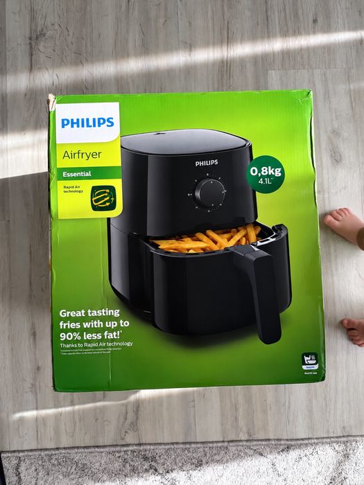 Airfryer Philips Essential 4,1 L – Nou, nefolosit