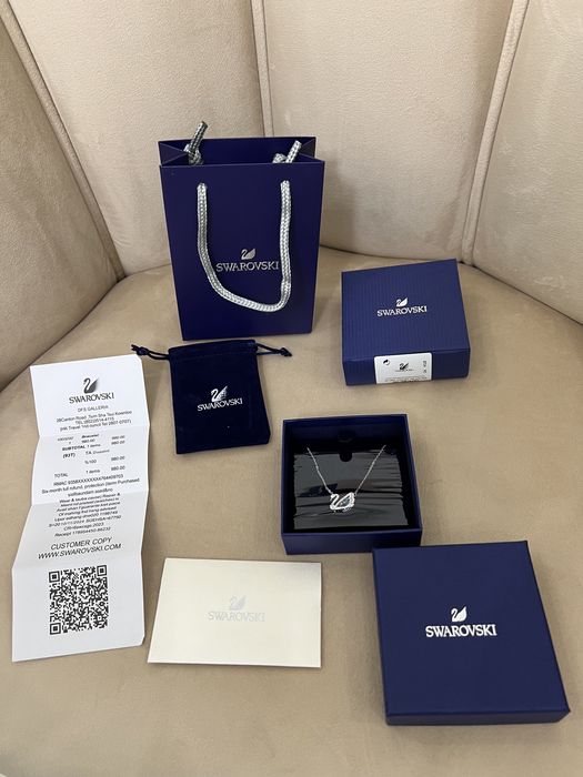 цепочка swarovski серебро пробы есть