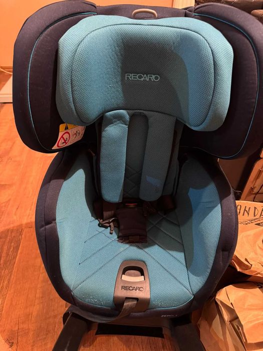 Scaun Auto Recaro Zero.1 i-Size (0-18 kg / maxim 105 cm)–Rotativ 360°, ISOFIX, Fără Accidente