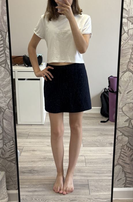 Мини юбка Stradivarius