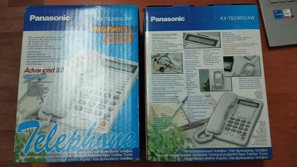 Телефоны Panasonic KX-TS2365/63/62  б/у в хорошем состоянии