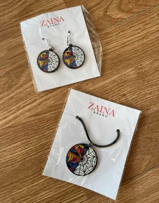 Set accesorii colier si cercei Wednesday