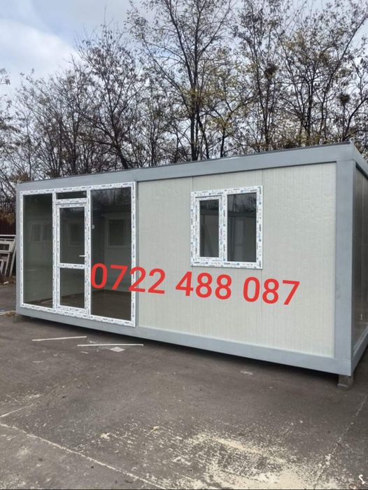 Container modular birou,vestiar, locuinta, spatiu comercial 8 x 4.80m ...
