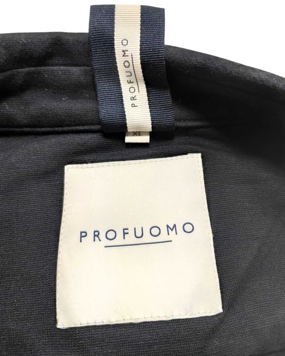 PROFUOMO - Navy overshirt / Matinique  Trenchcoat - Luxury Menswear