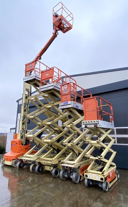 De inchiriat nacele electrice cu brat sau nacela electrice foarfeca