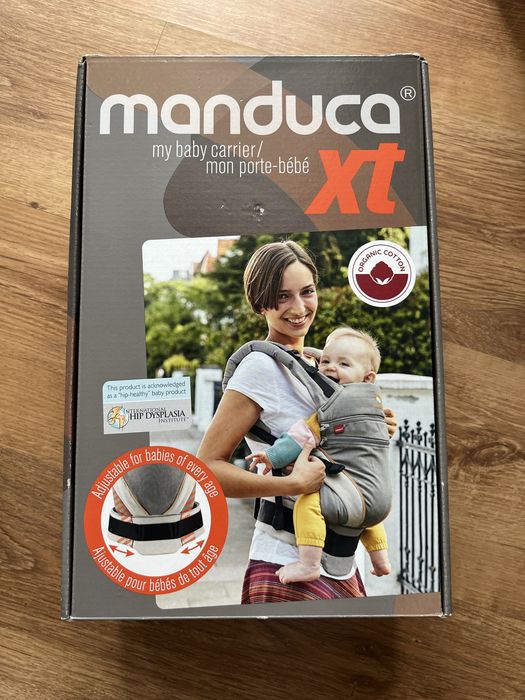 Sistem de purtare bebe Manduca Xt bumbac organic