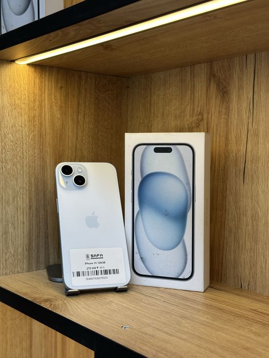 iphone 15 blue 95% идеал