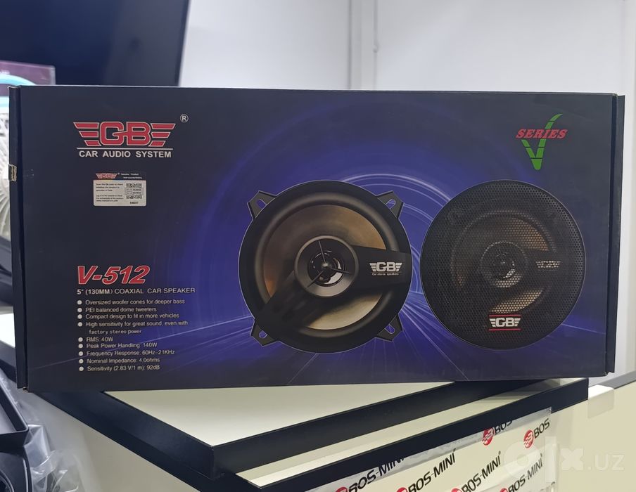 Калонка авто. 13sm Avtomobil kalonkasi GB 512 karnay 140w yangi