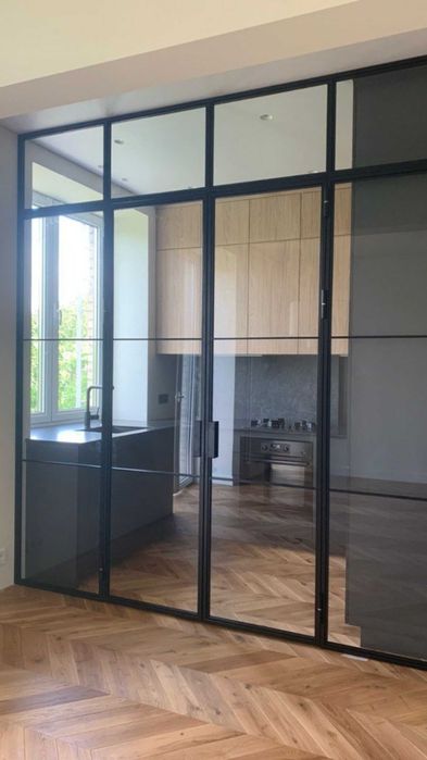 Loft | Раздвижные Межкомнатные Стеклянные Лофт Перегородки Душ Кабины