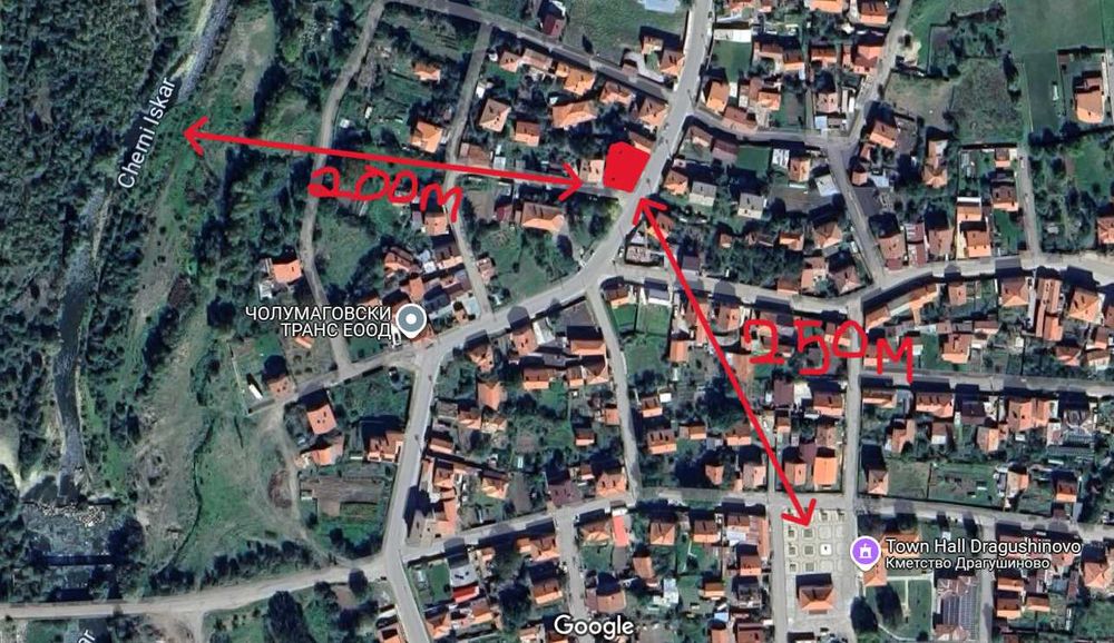 Продава се Парцел в с. Драгушиново, Област София-област - 375 кв.м за 67 €/кв.м - Снимка #3