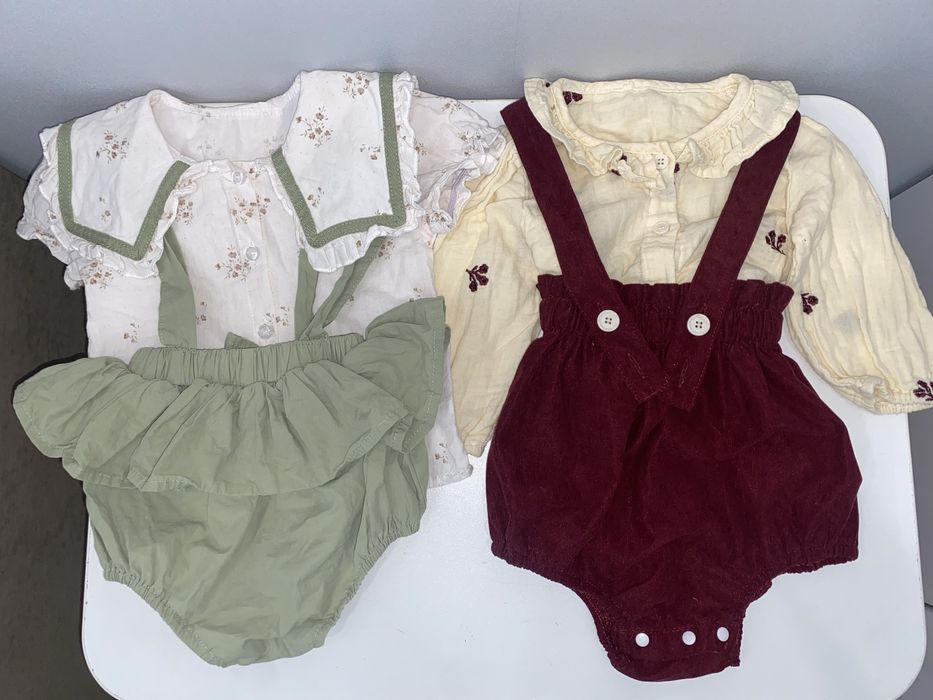 Два комплекта , рубашка и комбинезон