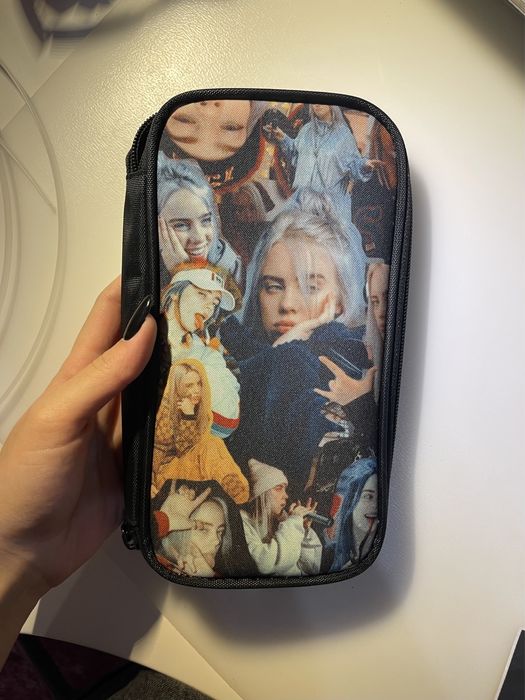 Пенал,косметичка с Билли Айлиш