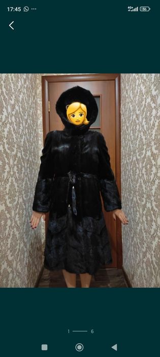 Продам норковую шубу, шапка в подарок