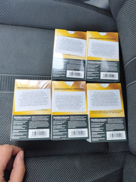 Pokemon 30 celebration booster bundle