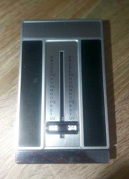 Agenda telefonica mecanica vintage