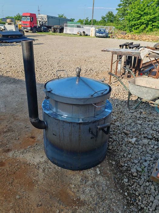 alambic / cazan INOX pentru tuica palinca rachiu 140L