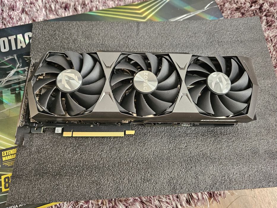 Placa video Nvidia Zotac Gaming RTX 3070Ti Trinity OC
