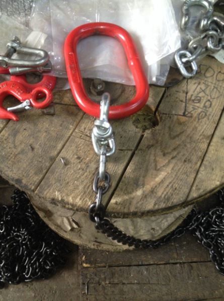 Стропы цепные 12T-3M/ грузовые стропы 4CK