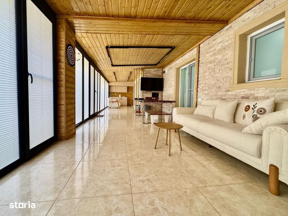 COSMOPOLIS - Apartament cu 3 camere si gradina, mobilat si utilat.