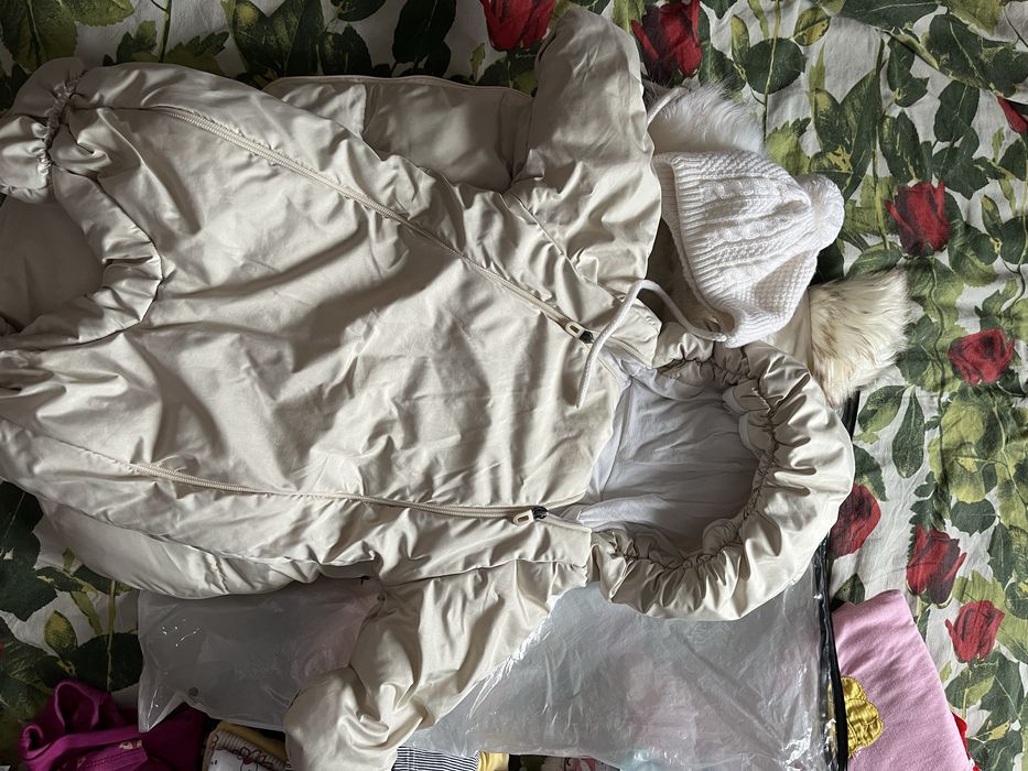 Зимний конверт на выписку