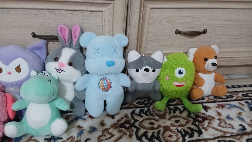 Мягкие игрушки  все по 500
