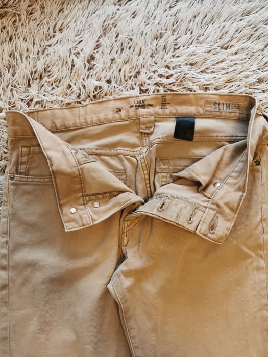 Blugi bej H&M marimea M