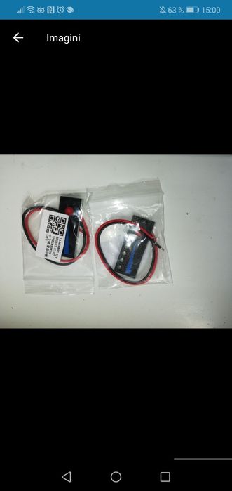 Buzzer Voltmetru Tester Acumulatori 1-8S Lipo/Li-ion//Li-Fe cu alarma