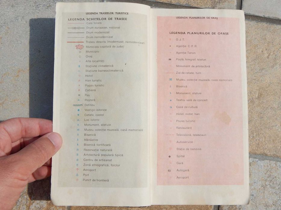 Romania ghid turistic an 1983 475 pag Sebastian Bonifaciu Sport Turism