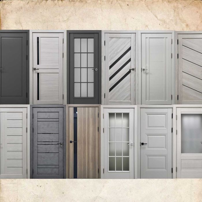 Межкомнатные двери мдф Temir Mdf eshiklar - Входные железные двери