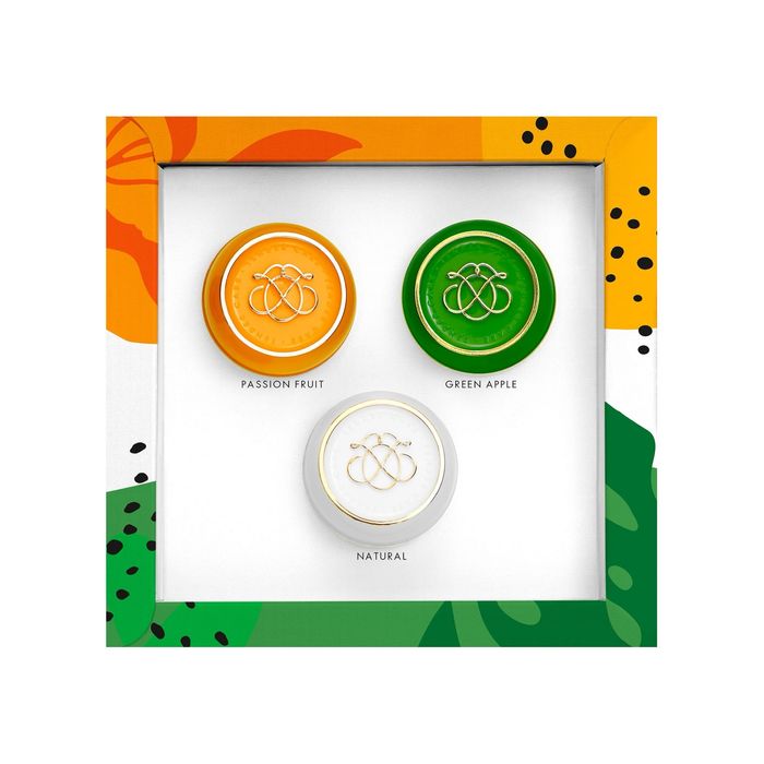 Set cadou 3x balsam Tender Care - Clasic, Fructul Pasiunii, Măr Verde