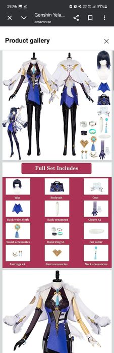 Yelan cosplay genshin impact