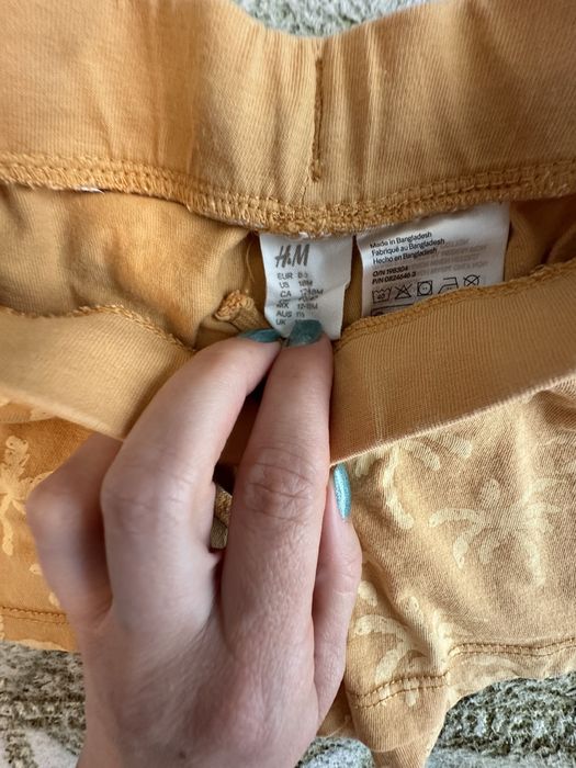 Set H&M bluza cu maneca lunga si 2 pantaloni scurti, unisex, 86 cm