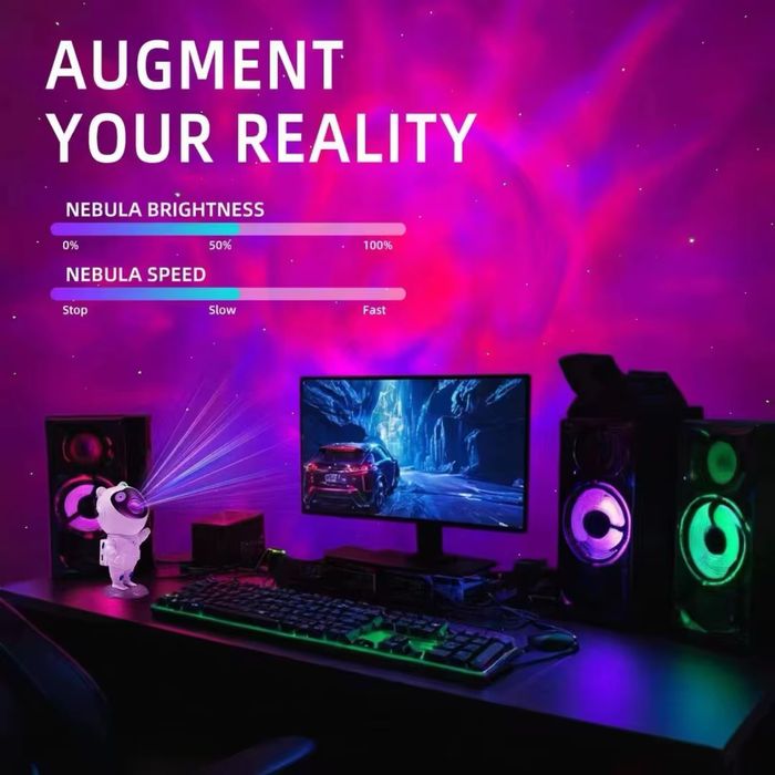 Лампа във формата на астронавт – идеална за спалня и детска стая