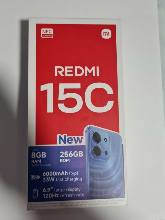 Redmi  15C 256gb liber retea