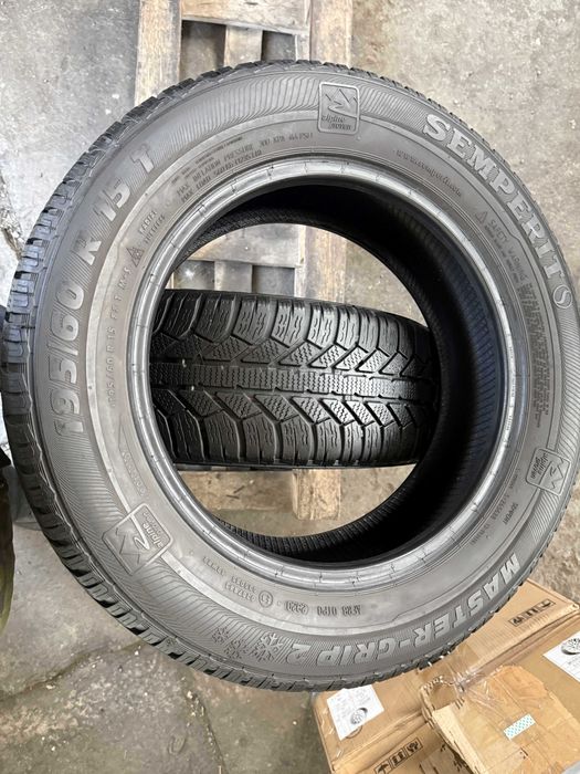 # 2x Anvelope iarna 195/60 R15 - Semperit Master Grip 2