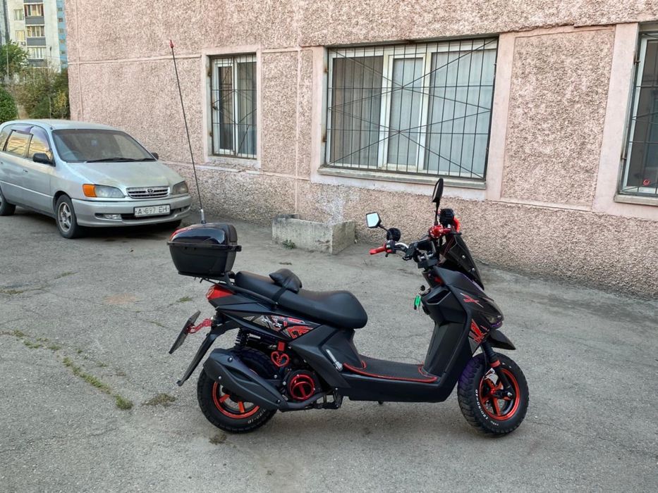 Мопед самурай лия