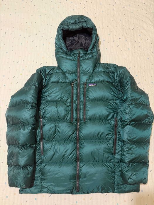Продавам пухено яке Patagonia Fitz Roy Down Hoody, размер L - отлично състояние