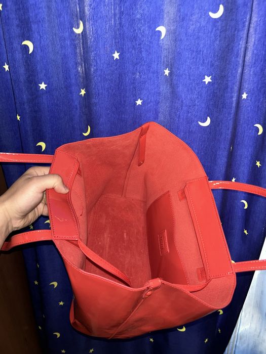 Сумка красная женская