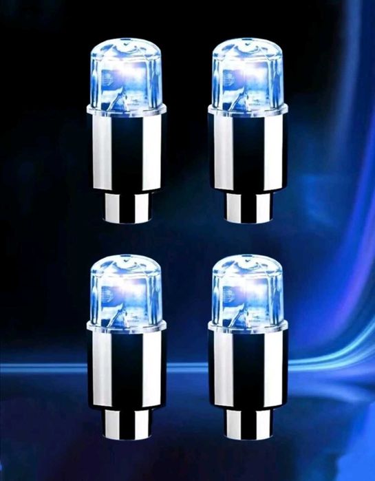 Светещи капачки за вентили на автомобил мотор и велосипед