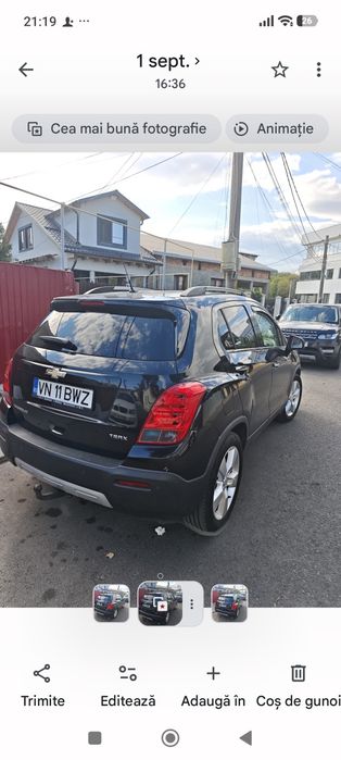 Vând Chevrolet Trax (2013),
nivel de echipare de top LTZ
(Full Options).1.7 Diesel
.131 cp