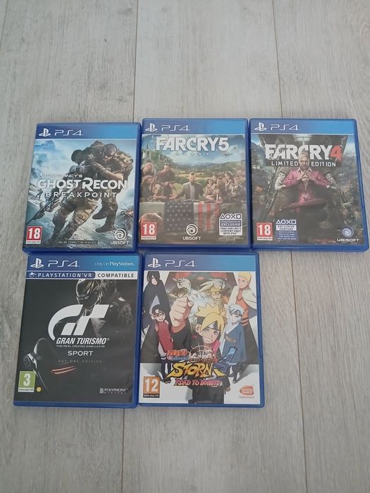 PS4 игри, всяка по 8.00 евро! Всички за 35 евро!!!