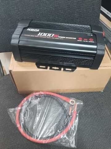 Инвертор NDDI POWER 1000 W преобразувател на напрежение 12 V към 230 V