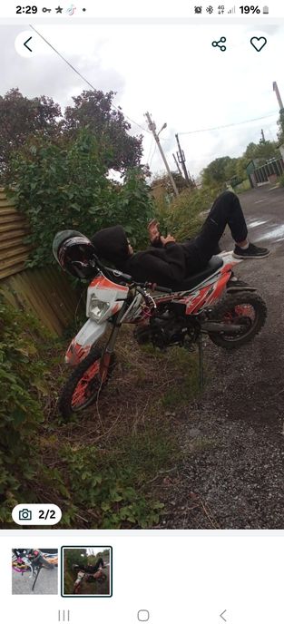 Пит байк 125 кубов