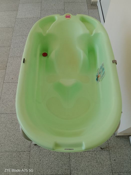 Ортопедична вана за бебе със стойка OK baby