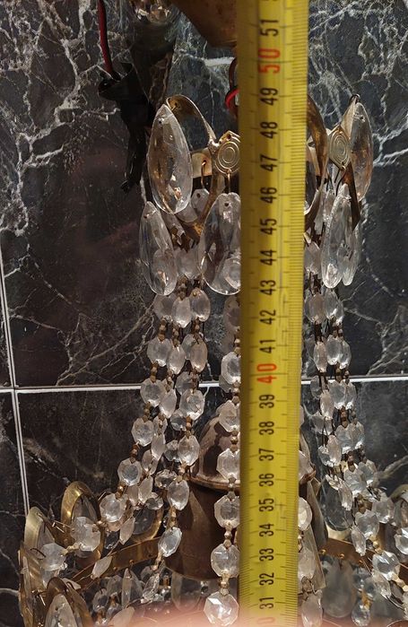 Candelabru Vintage Cristal