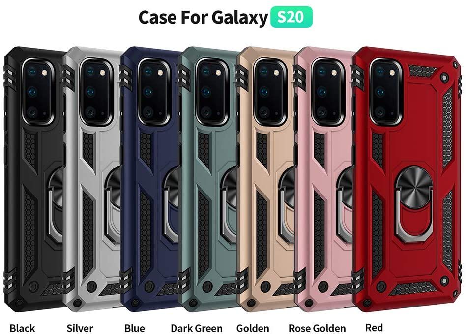 Husa hybrid ARMOR cu inel pentru Samsung Galaxy S20 / S20 FE 5G