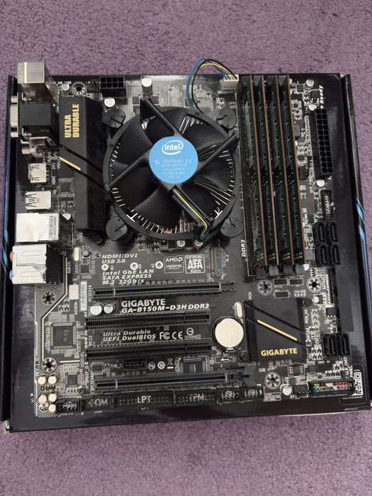 Vand kit placa de baza Gigabyte B150M-D3H DDR3