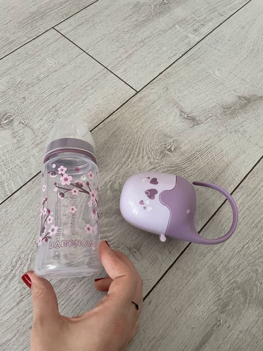 Biberon babynova + carcasa suzeta