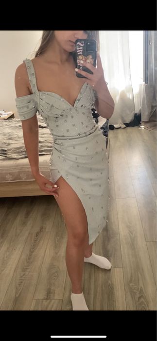 Rochie de seara/ nunta/ bal/ banchet/ albastra/